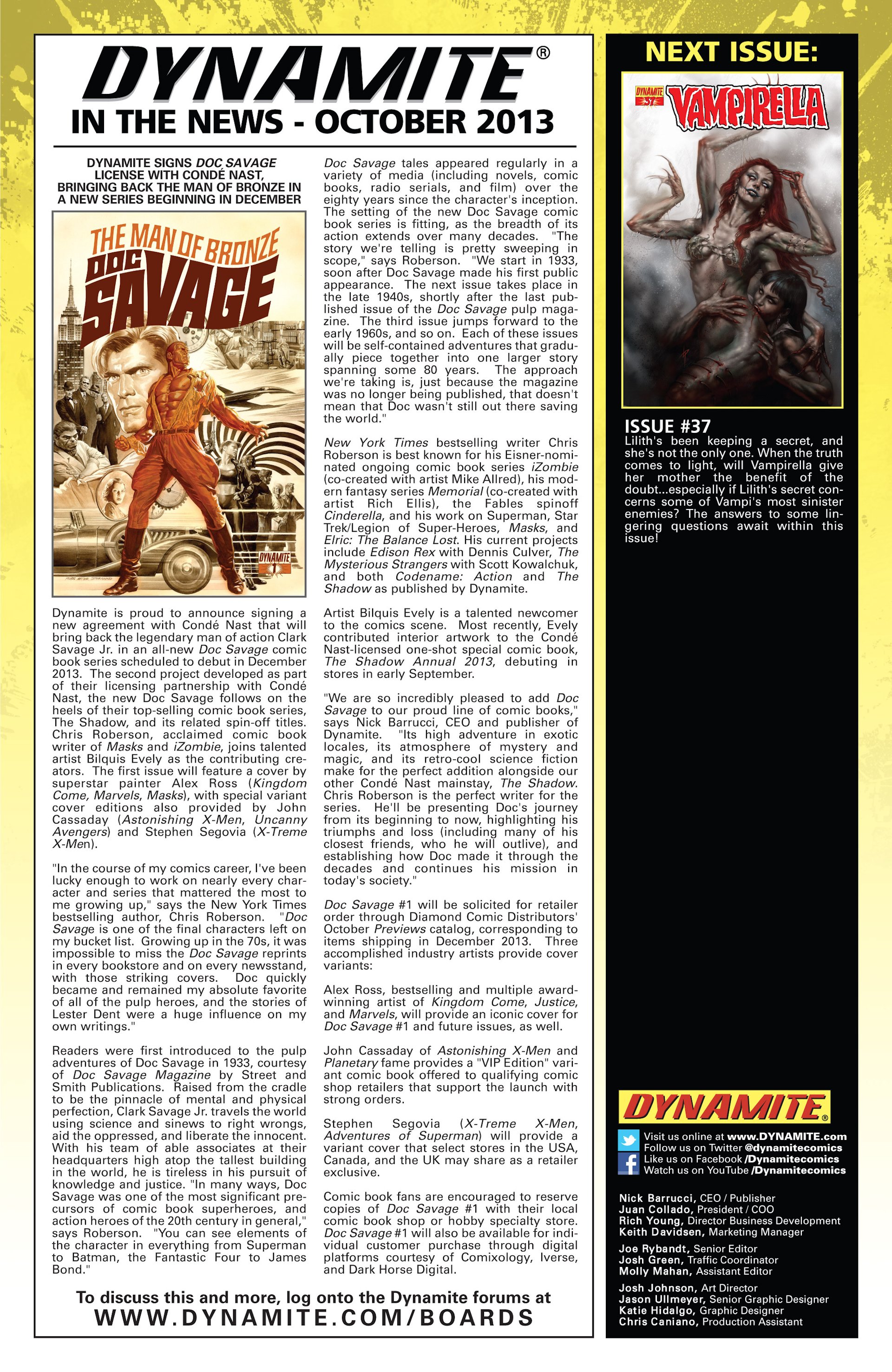 Read online Vampirella (2010) comic -  Issue #36 - 26