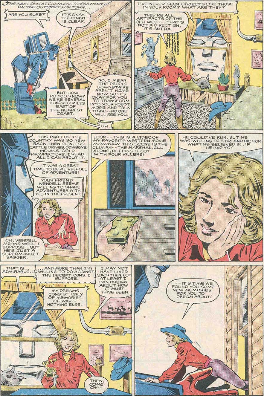 Read online The Transformers (1984) comic -  Issue #20 - 11