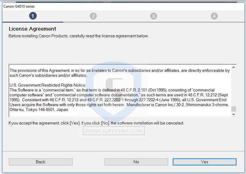 Cara install printer canon Pixma G4010 Series Tanpa CD