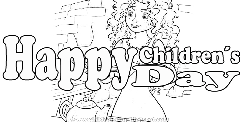 Childrens Day Coloring ~ Child Coloring
