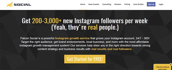Falcon Social: Best Instagress Alternatives to Boost Instagram Likes, Comments and Followers: eAskme