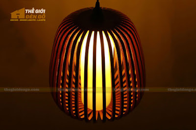 Thế Giới Đèn Gỗ - 8 mẫu đèn trang trí gỗ cho phòng ăn đẹp lung linh 5