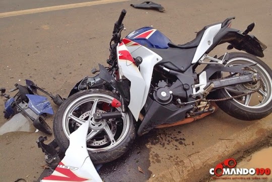 Jovem morre após bater moto em poste de iluminação, em Ji-Paraná