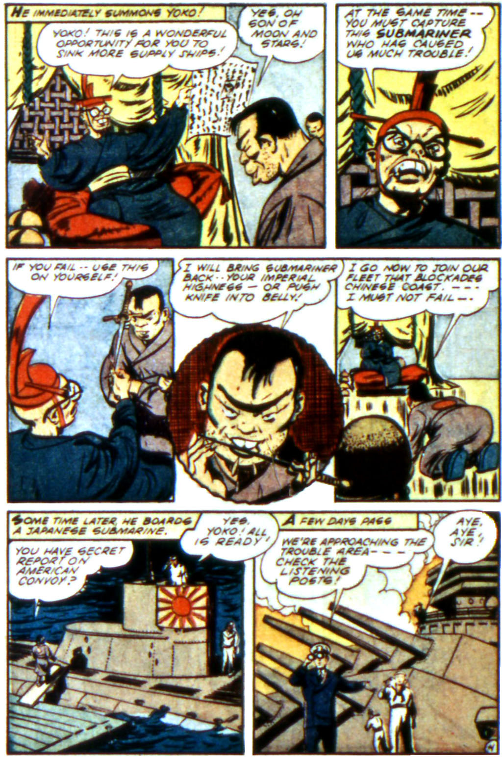 Read online Sub-Mariner Comics comic -  Issue #11 - 6