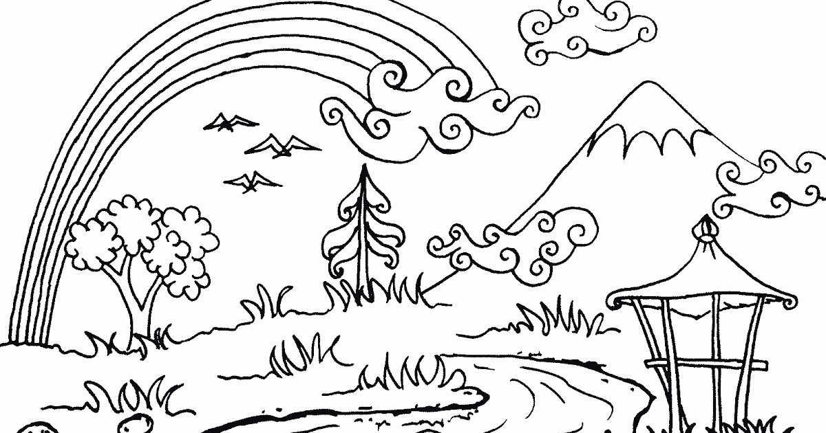 Gambar Mewarnai Alam Semesta