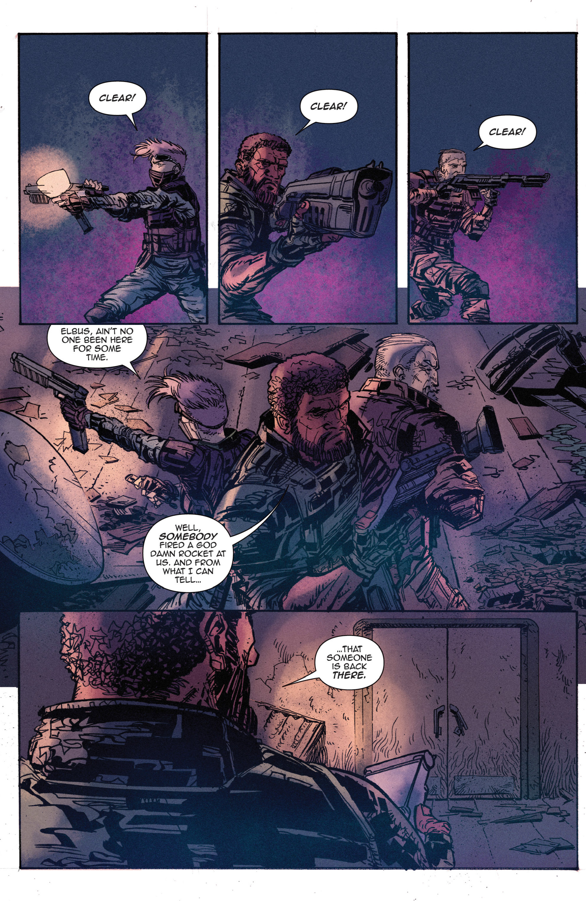 Read online Roche Limit: Clandestiny comic -  Issue #1 - 22