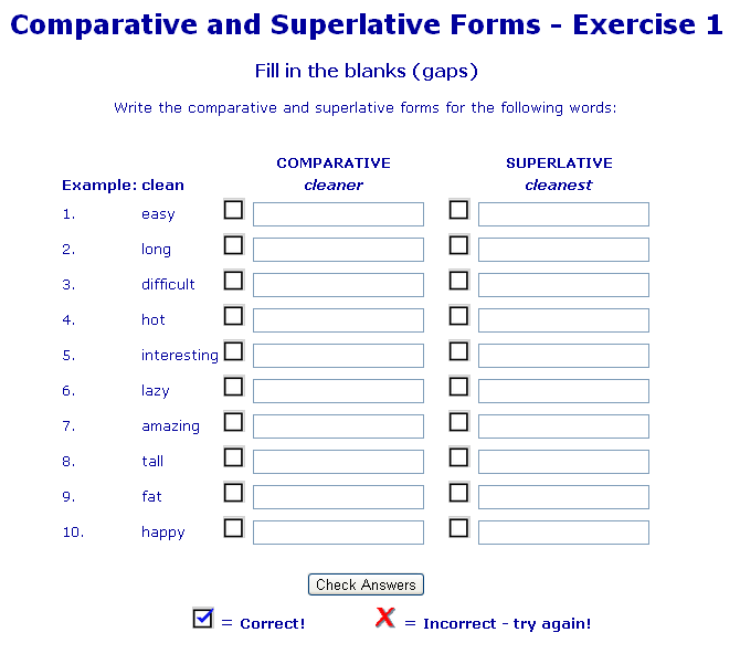 Comparisons тест. Comparatives and Superlatives задания. Comparative adjectives задания. Задания на Comparative and Superlative adjectives. Adjectives упражнения.
