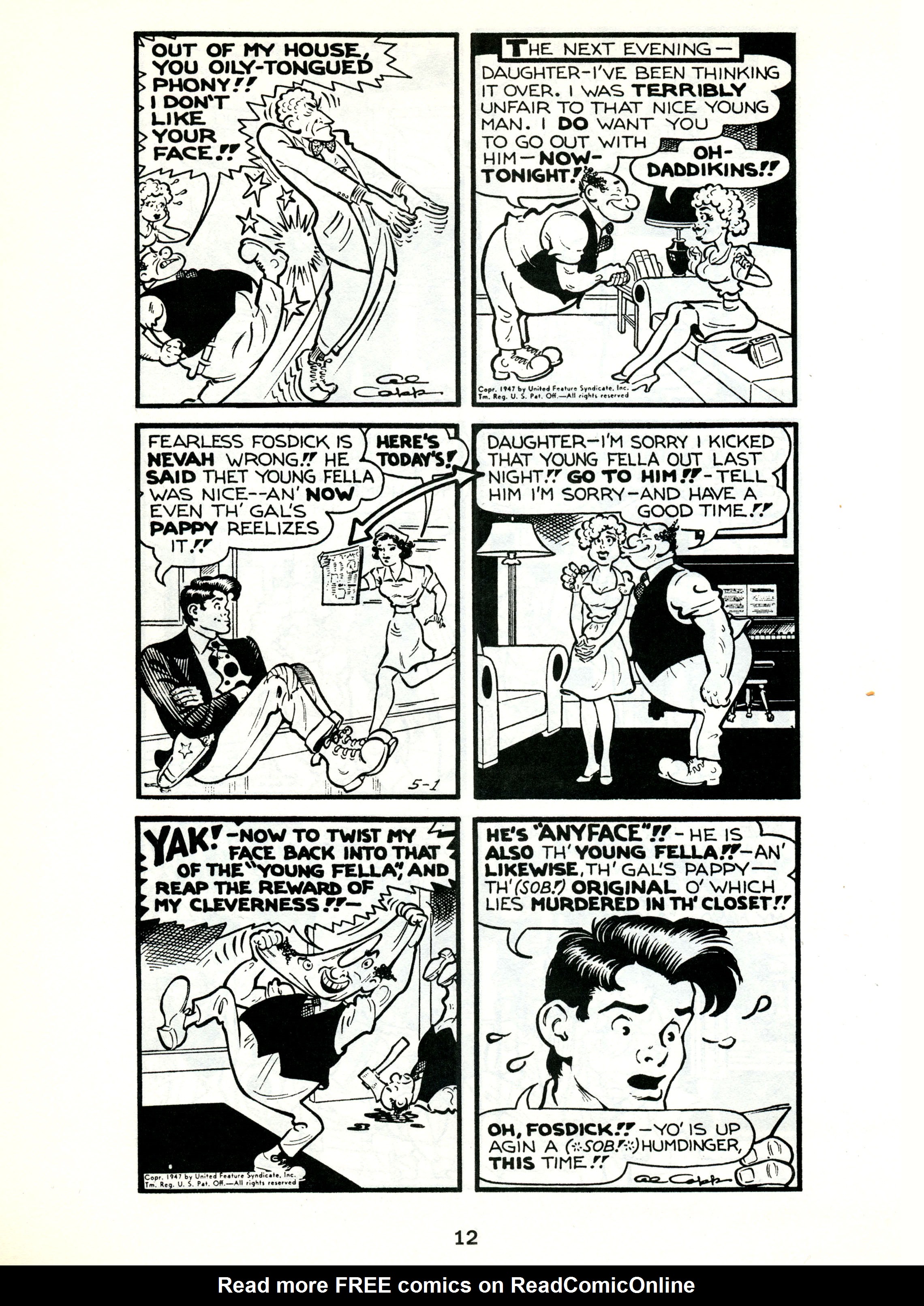 Read online Fearless Fosdick comic -  Issue # TPB - 13