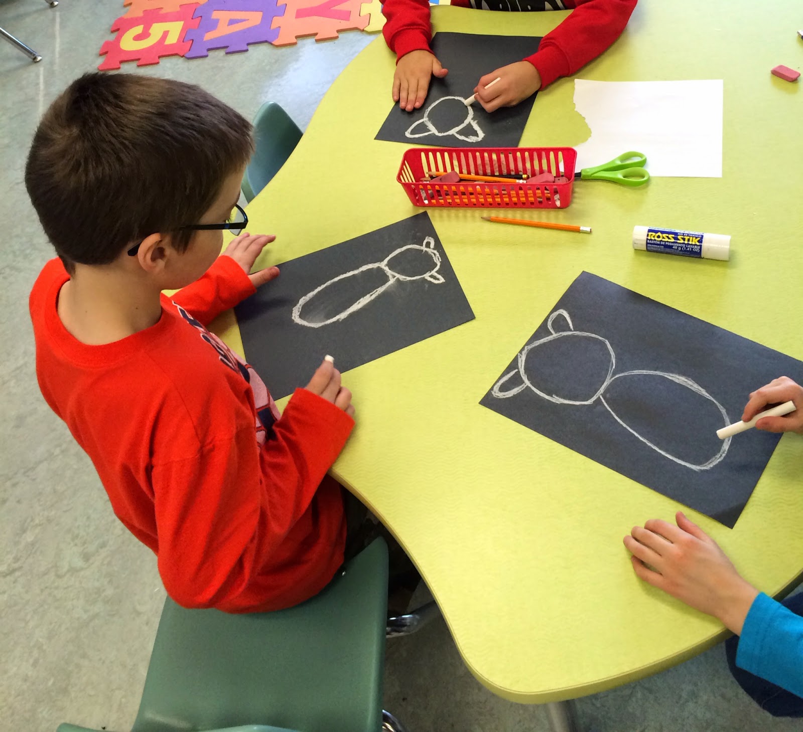 Growing learners in grade 1b polar bear week