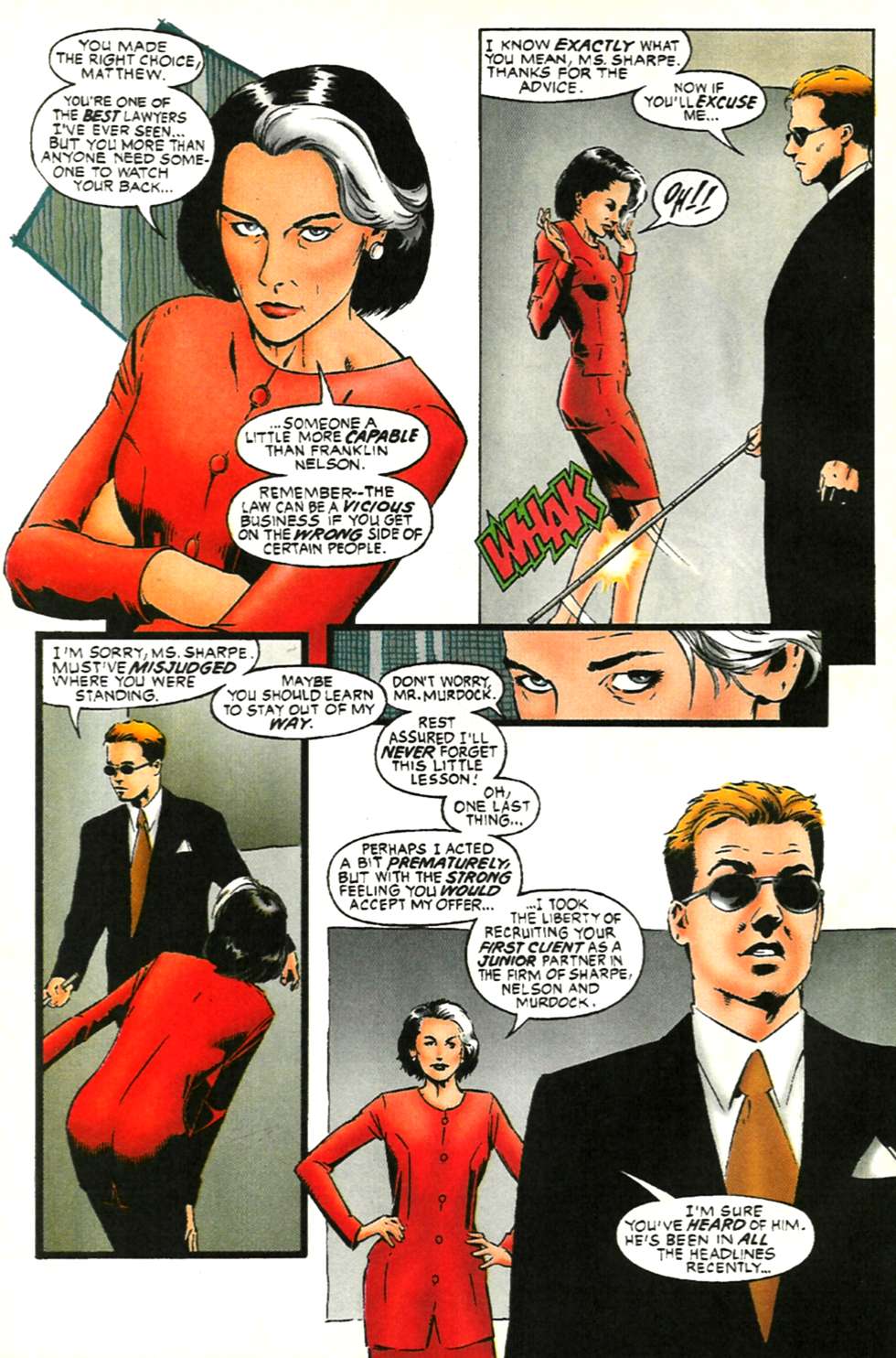 Read online Daredevil (1964) comic -  Issue #354 - 22