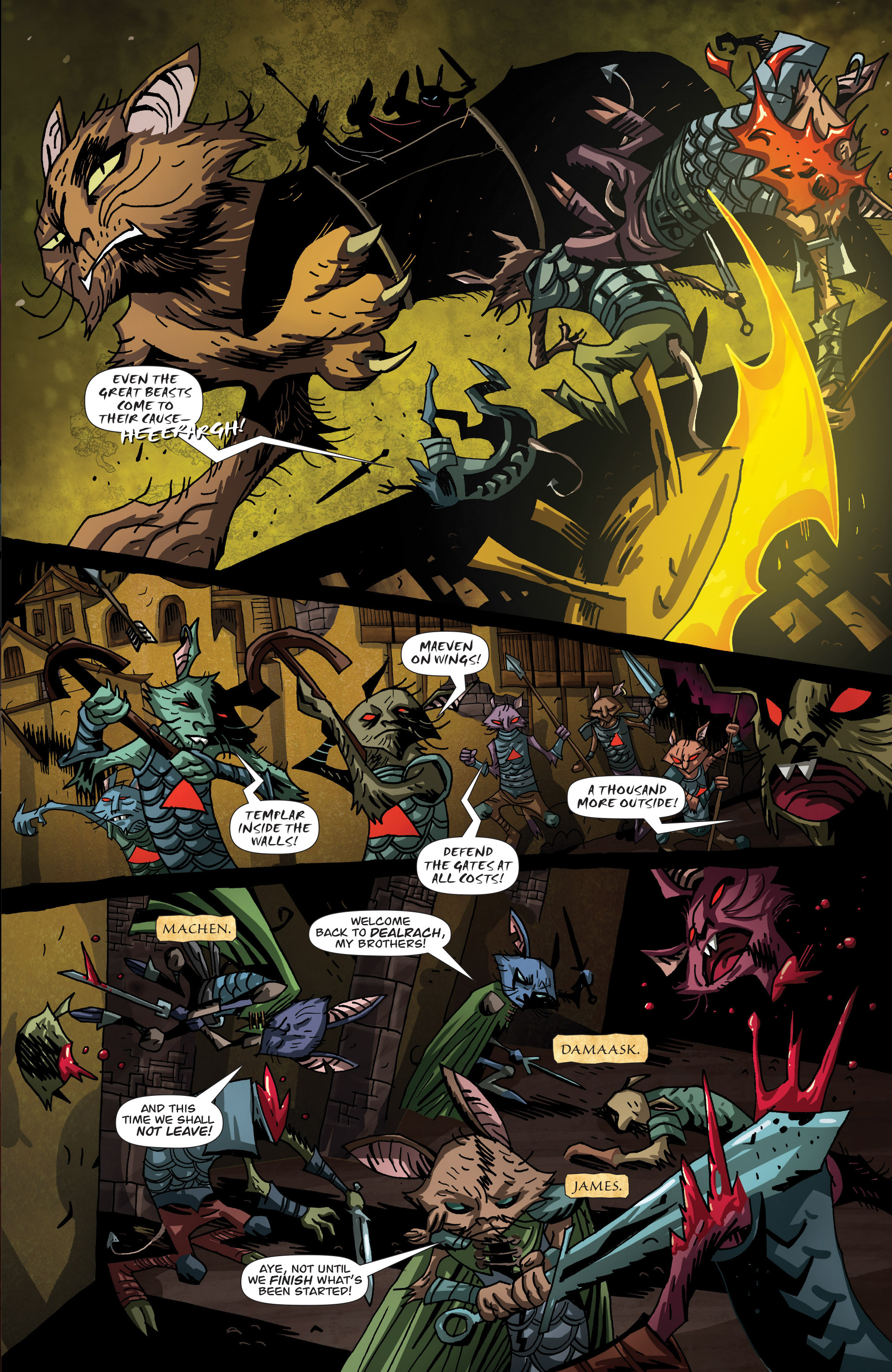 The Mice Templar Volume 5: Night's End issue 1 - Page 21