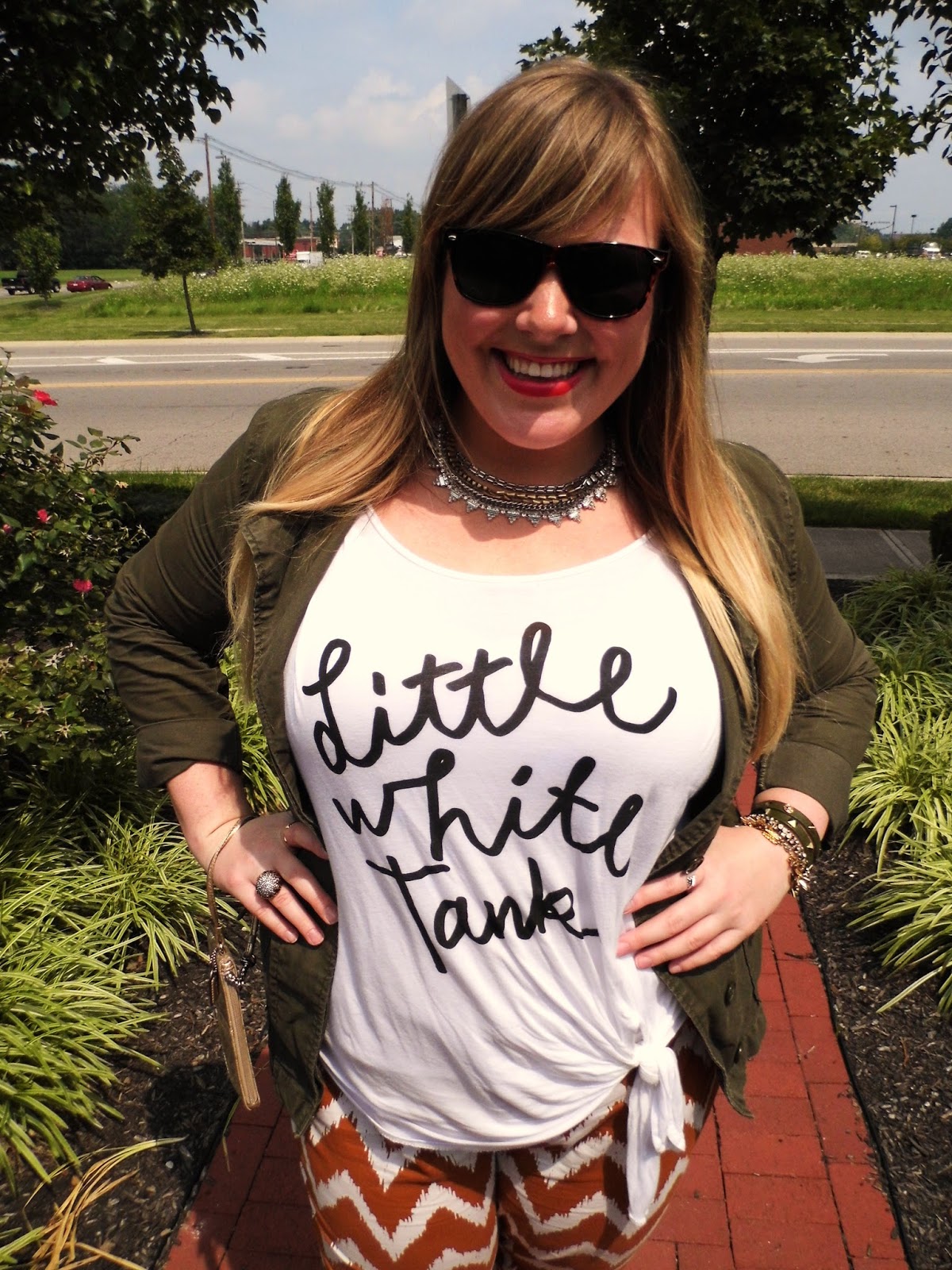 The Style Mixologist Little White Tank
