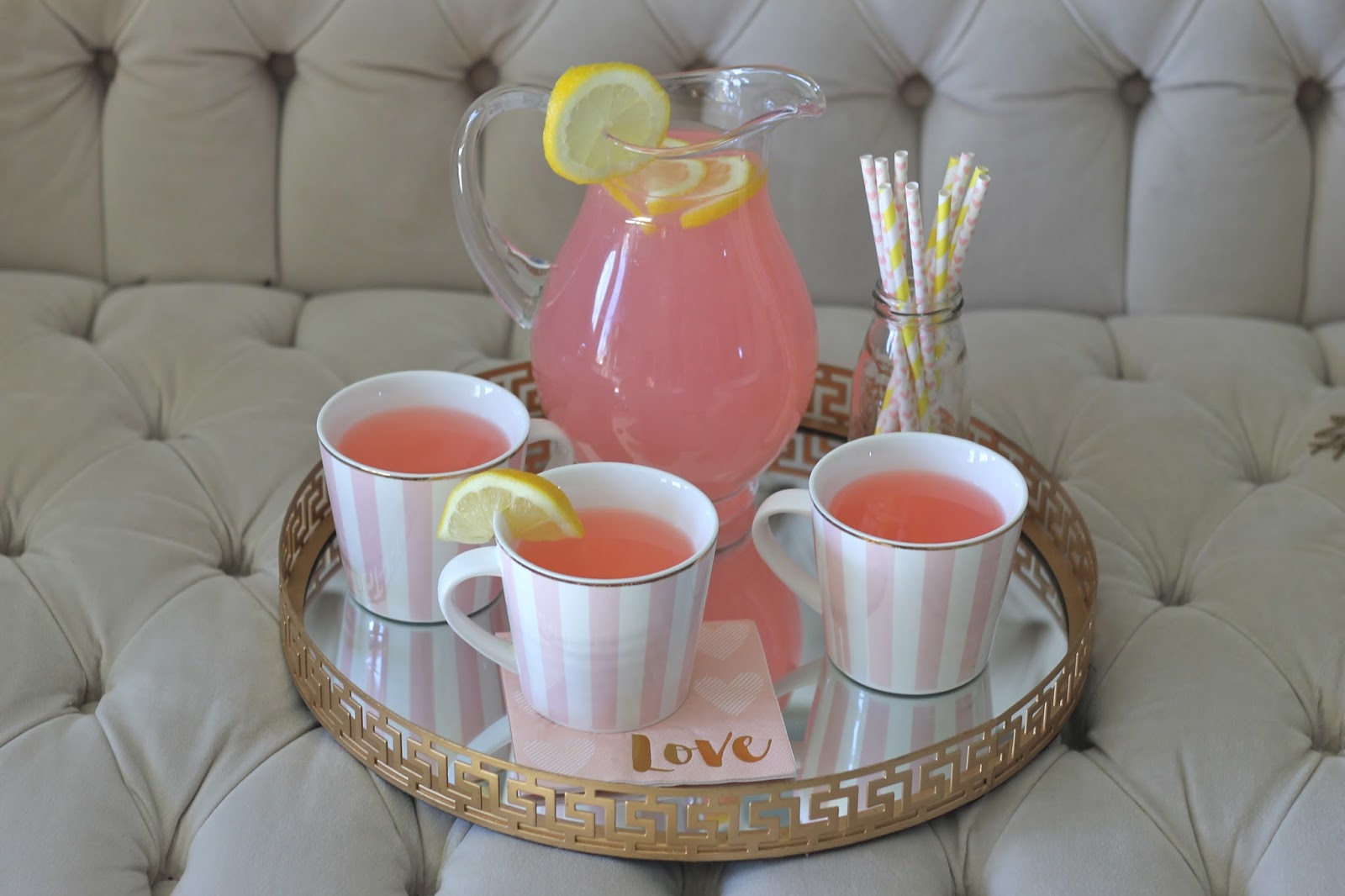 Sweets and Style Just Right Rosé Lemonade