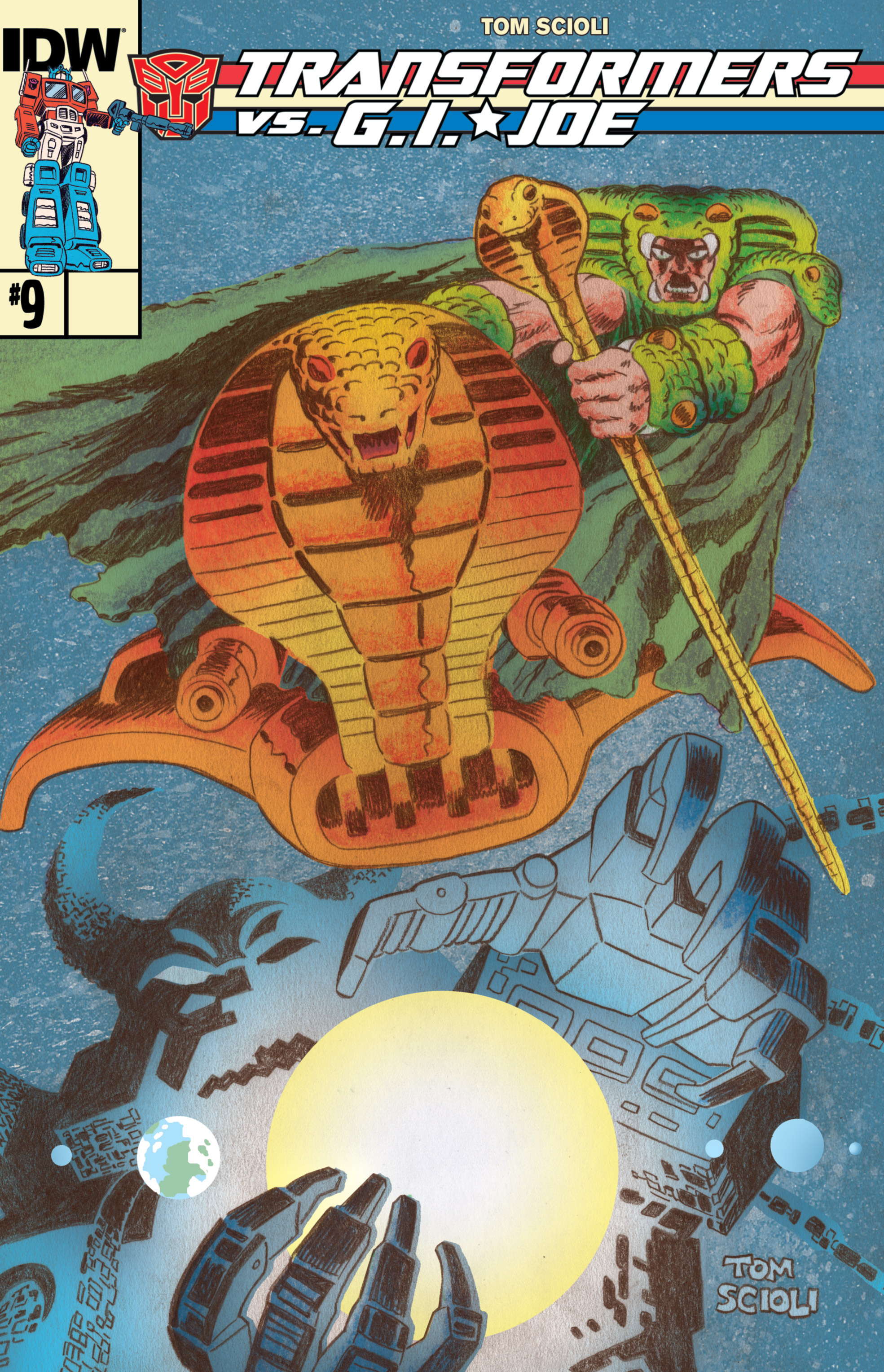 Read online The Transformers vs. G.I. Joe comic -  Issue #9 - 1