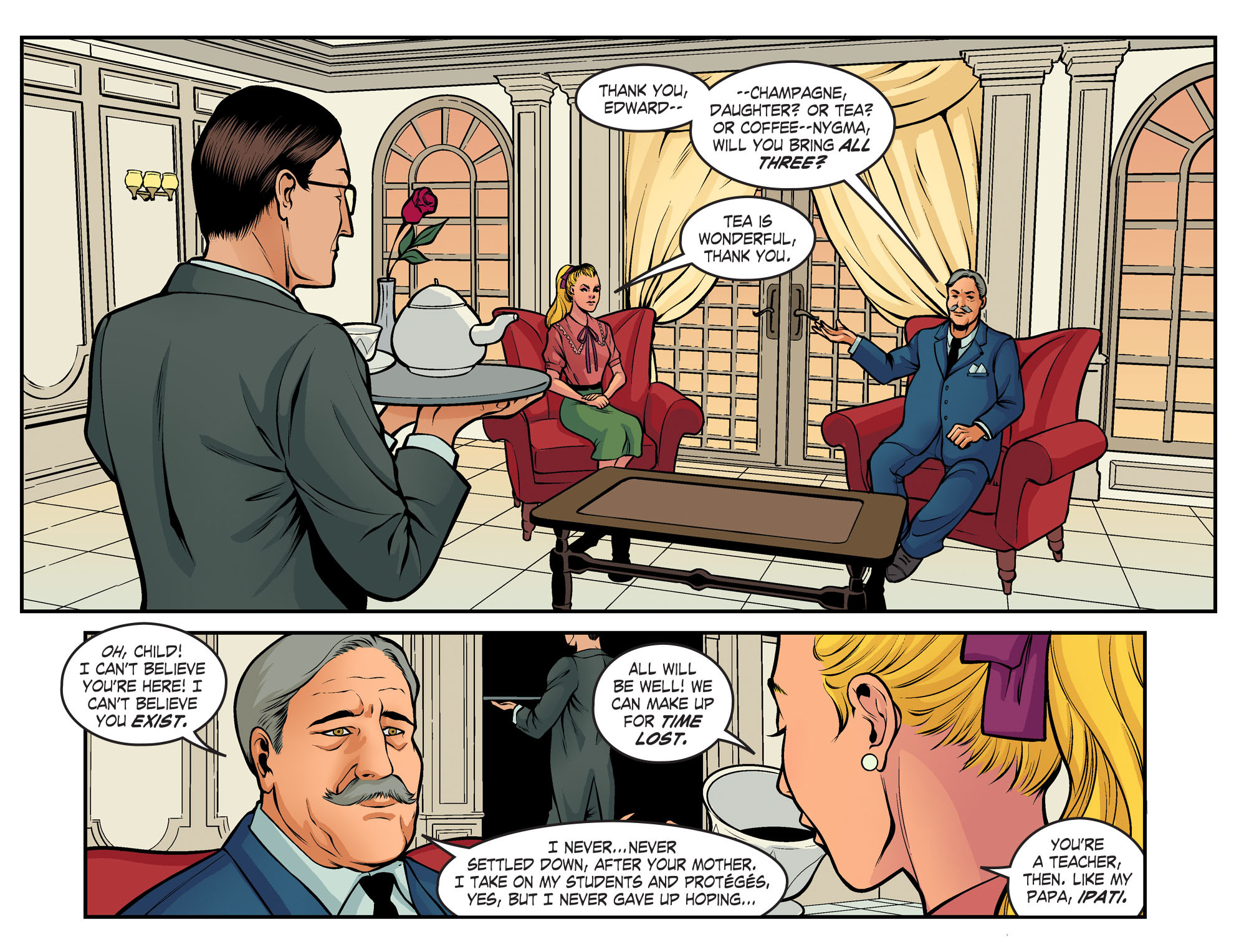 Read online DC Comics: Bombshells comic -  Issue #24 - 13