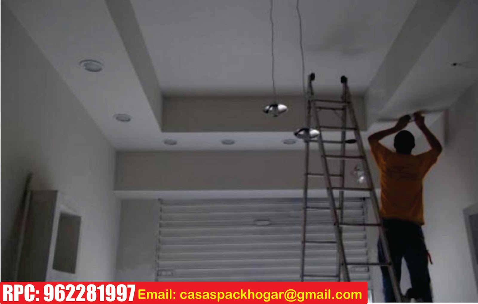 techos falsos en drywall - PACKHOGAR