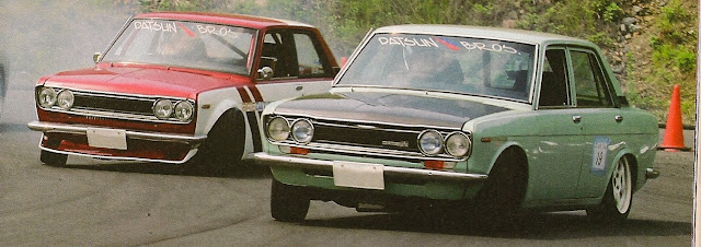 Nissan (Datsun) Bluebird 510 stary japoński samochód sportowy oldschool klasyk drifting