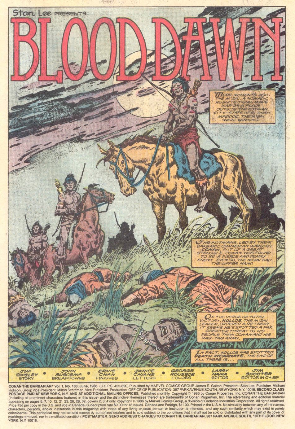 Read online Conan the Barbarian (1970) comic -  Issue #183 - 2