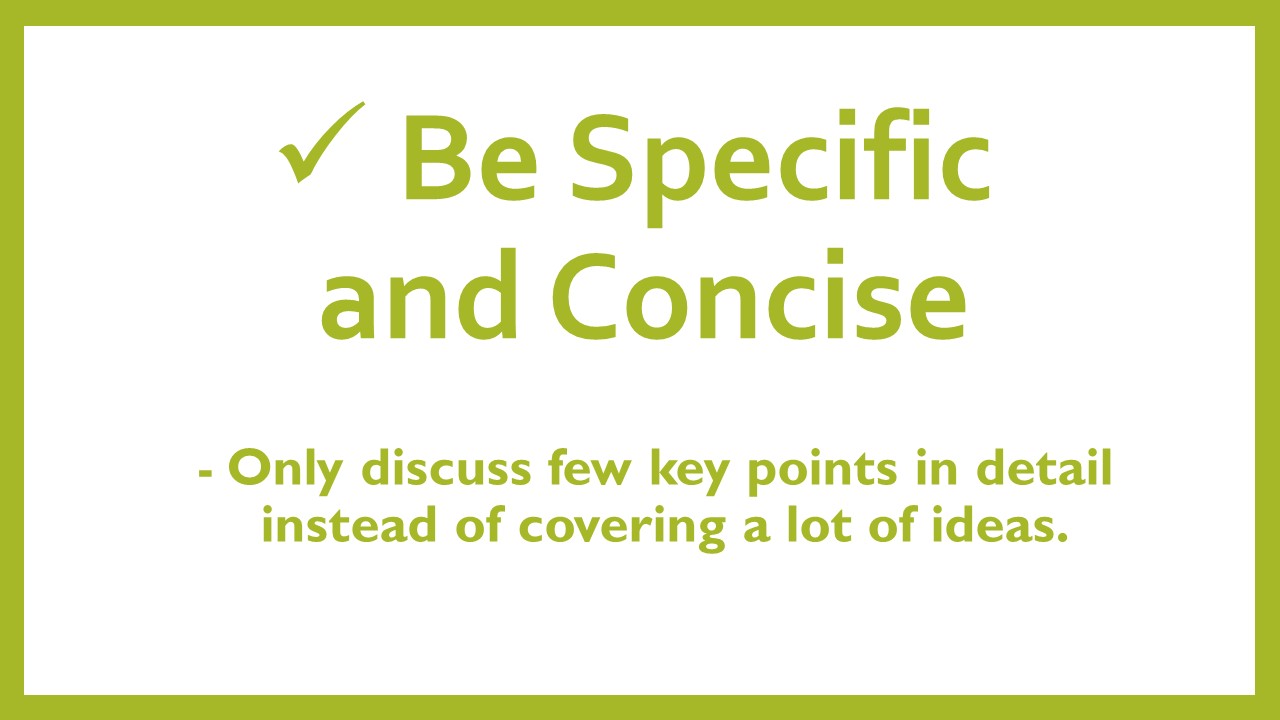 Speech writing principles picture