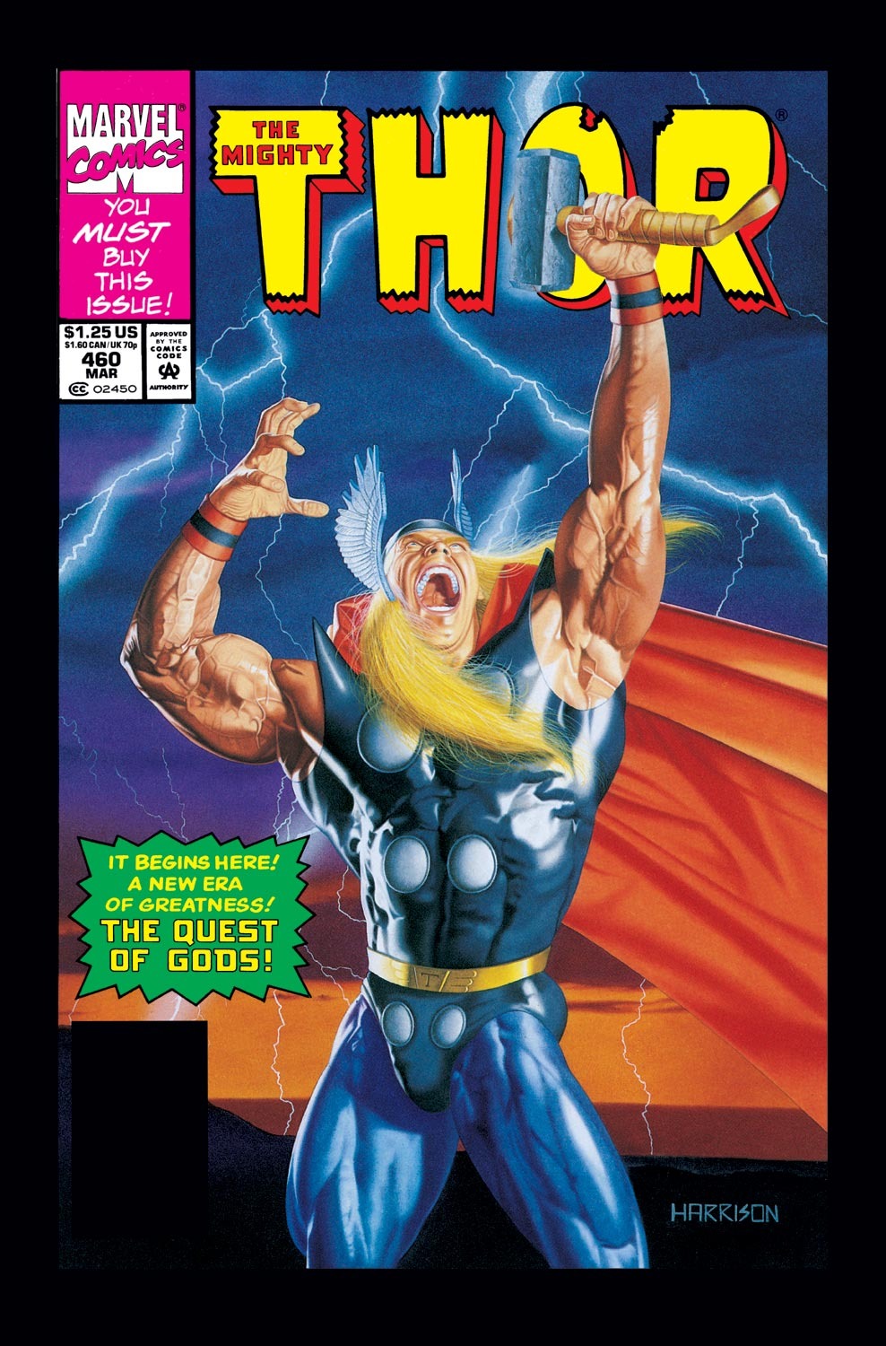 Read online Thor (1966) comic -  Issue #460 - 1