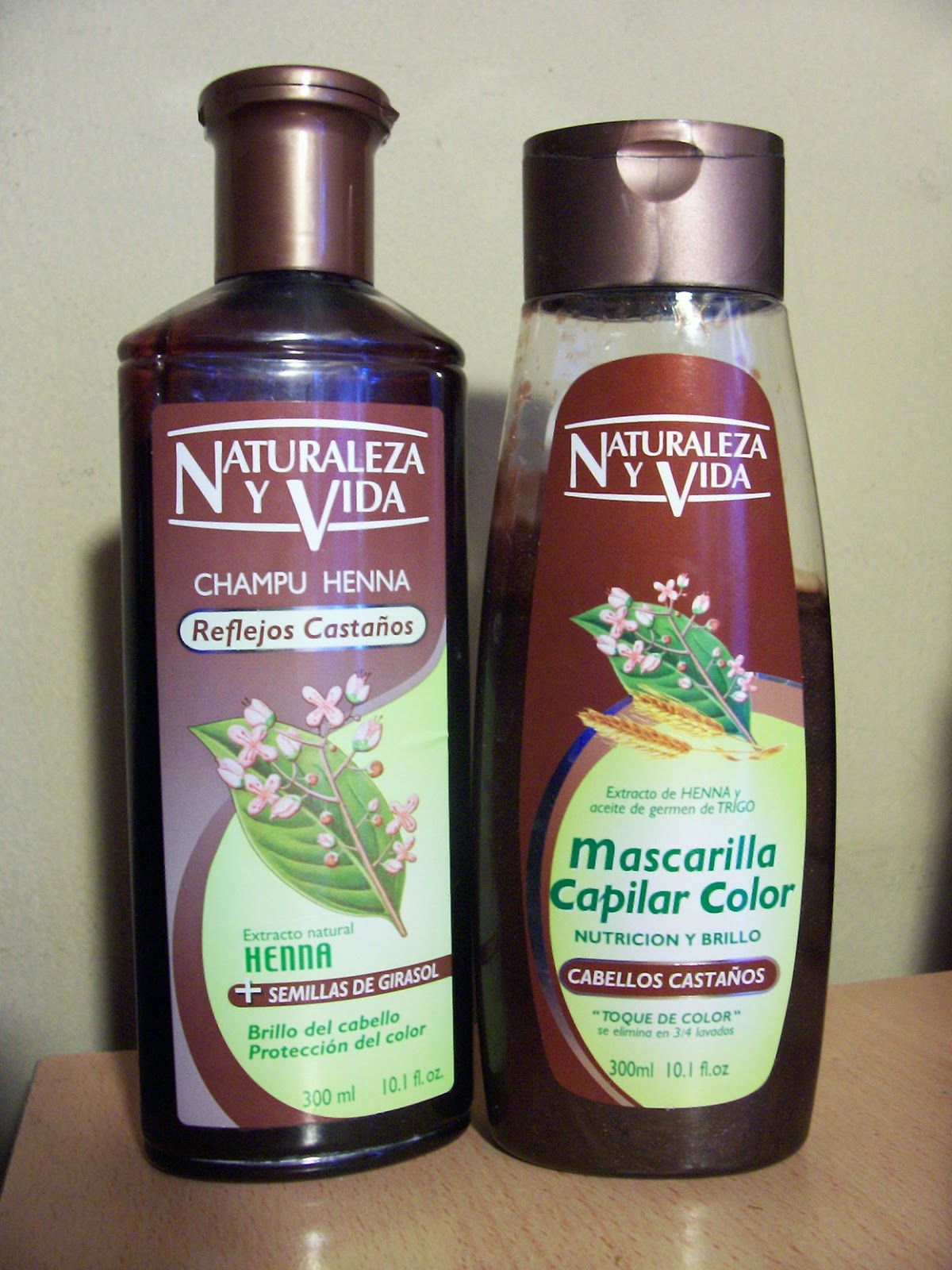 Shampoo y Mascarilla de color Naturaleza - Carolaila.cl