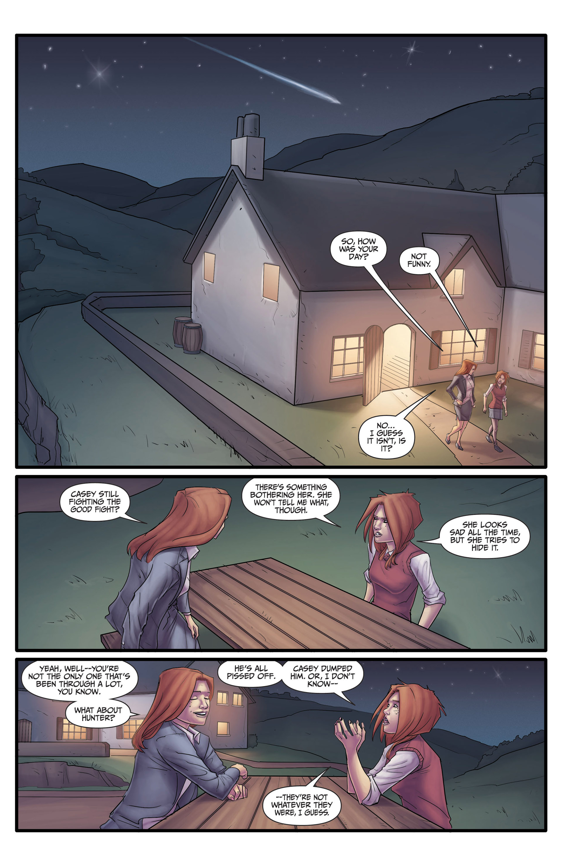 Read online Morning Glories comic -  Issue #10 - 27