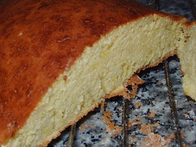 Bizcocho de Nata y Limón