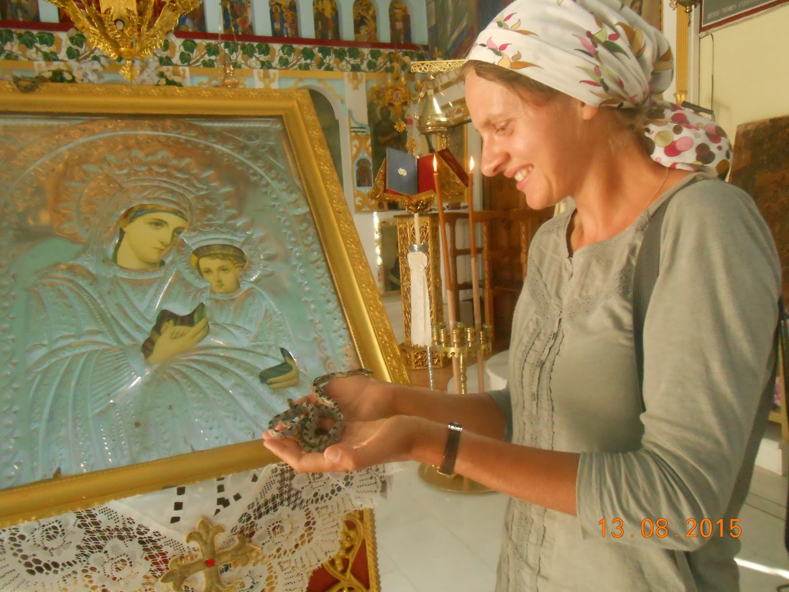 Змеи в храме Змеи в храме