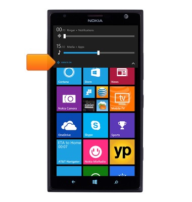 Deixar Nokia Lumia 1520 no modo vibratório