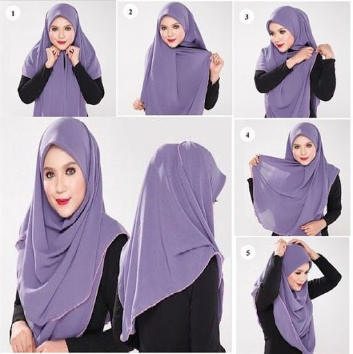tutorial hijab segi empat syari terbaru tutorial hijab segi empat syari terbaru