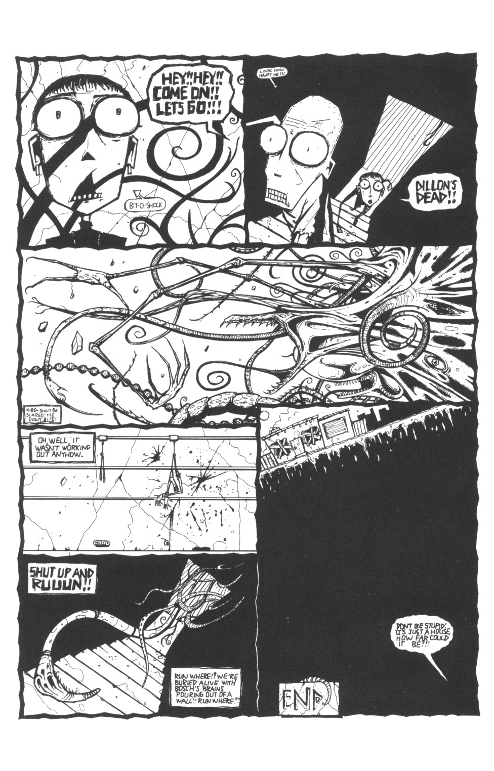 Read online Johnny the Homicidal Maniac comic -  Issue #5 - 6