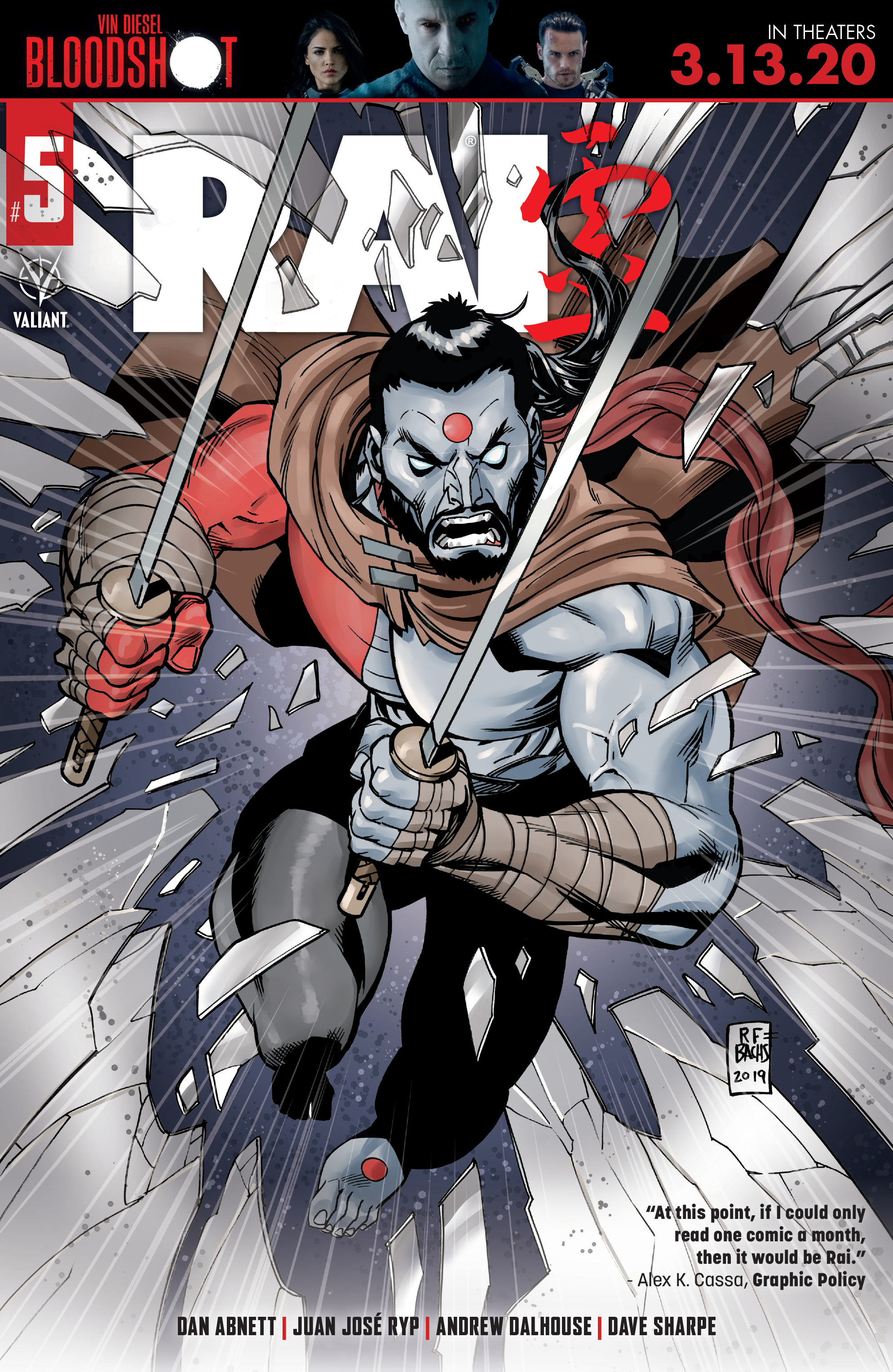 Read online Rai (2019) comic -  Issue #5 - 1