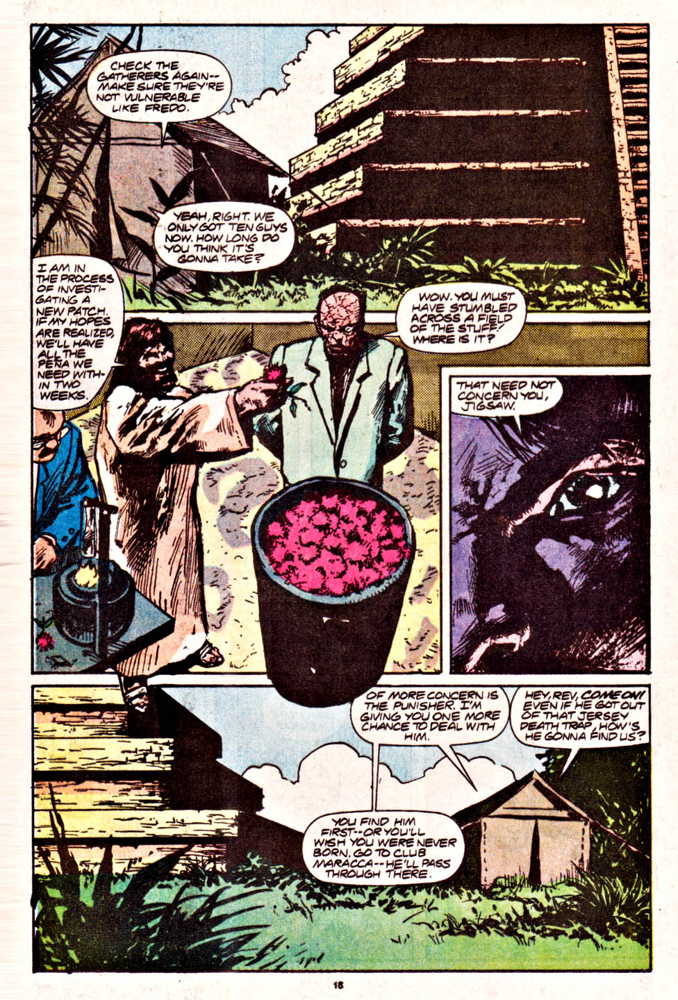 The Punisher (1987) Issue #37 - Jigsaw Puzzle #03 #44 - English 14
