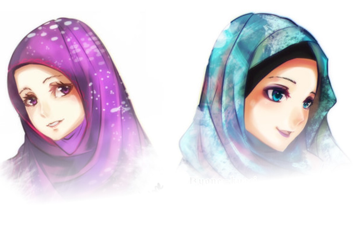 anime pramuka  berhijab 28 Anime Movie gambar  wallpaper 