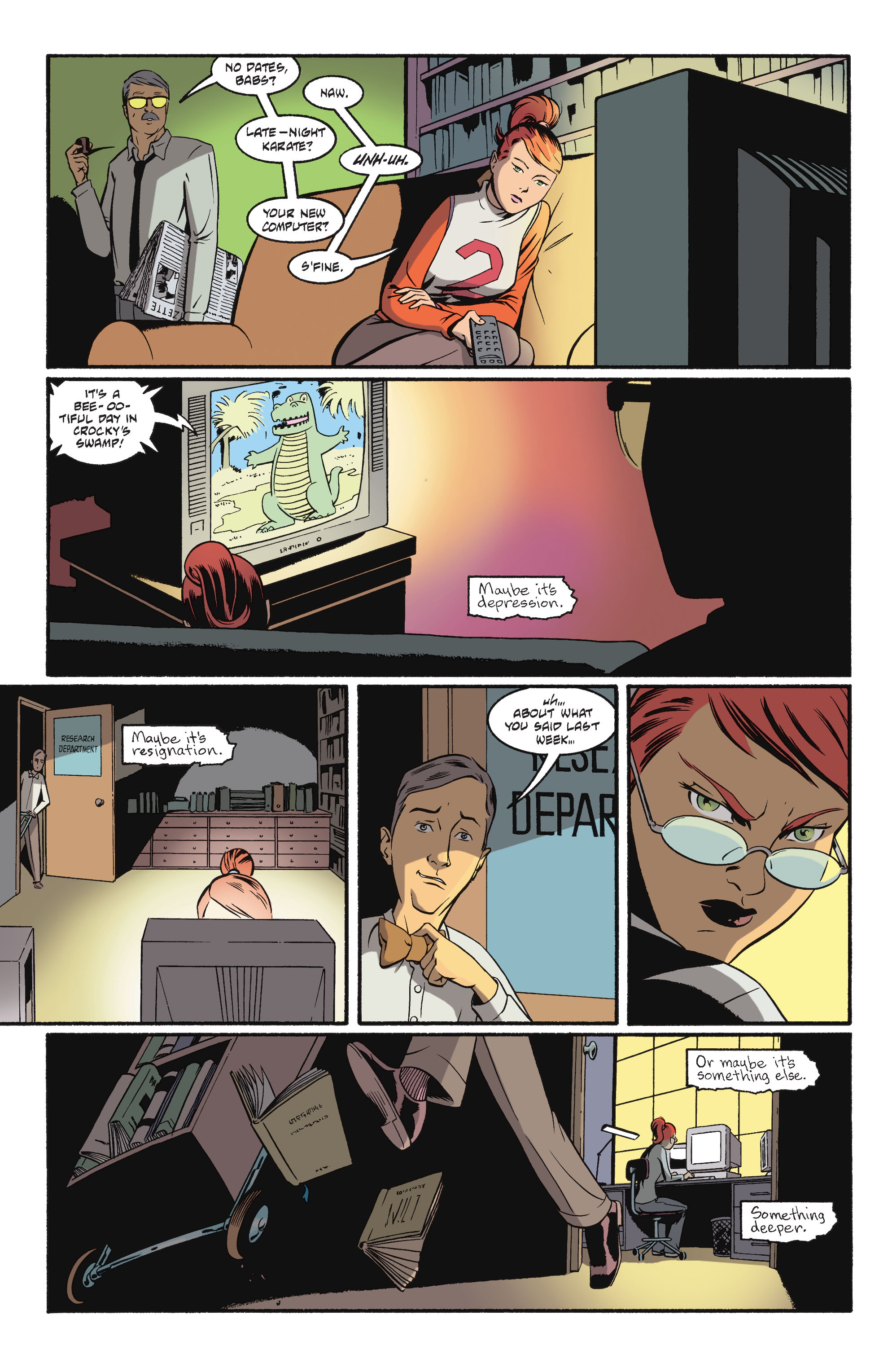Read online Batgirl/Robin: Year One comic -  Issue # TPB 2 - 21