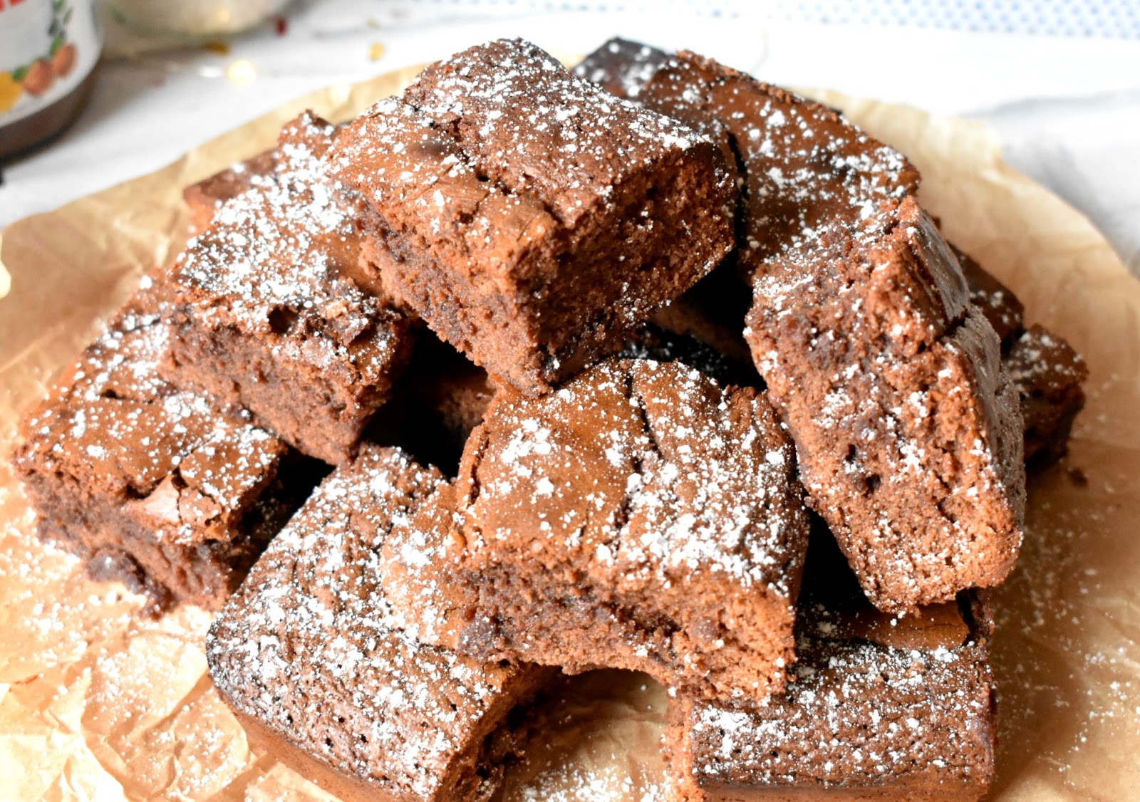 Easy Nutella Brownies