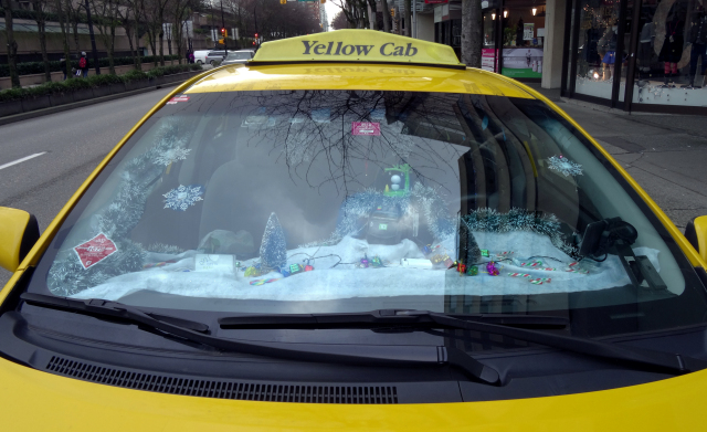 The Christmas Taxi in Vancouver