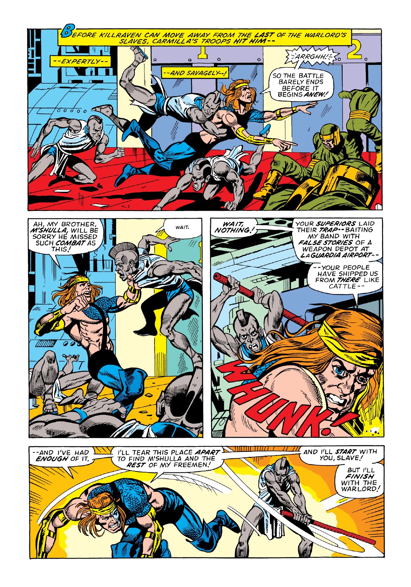 Read online Marvel Masterworks: Killraven comic -  Issue # TPB 1 (Part 1) - 77