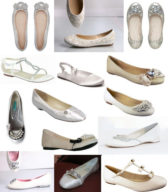 Ever thought of Flat Sexy Shoes for your wedding? Yes you can Check dis ...