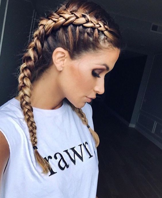 Fashish Galaxy 98 Braid Side Ponytail Hairstyle Braid Hairstyle