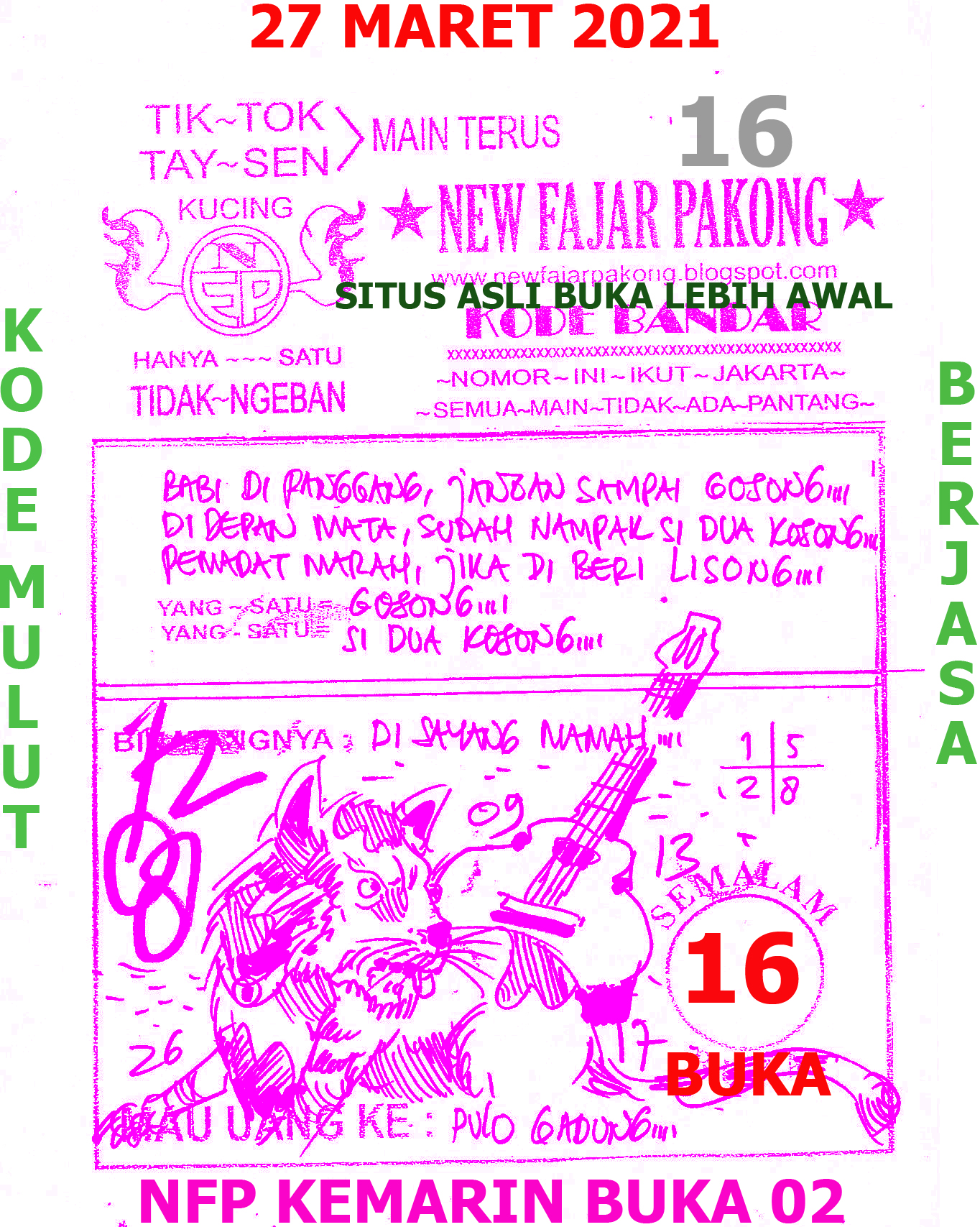 Kode Syair Hk 27 Maret 2021 Prediksi Hk Malam Ini Keraton4d Kode Syair Hk 27 Maret 2021 Prediksi Hk Malam Ini Keraton4d