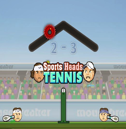 Sports heads. Теннис головами игра на двоих. Sport heading.