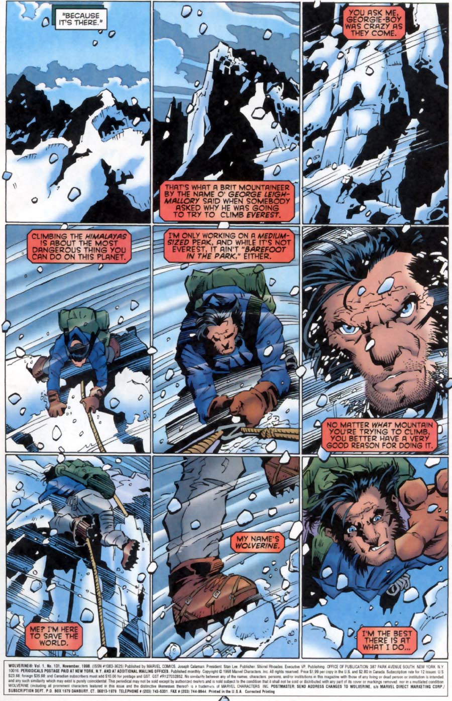Read online Wolverine (1988) comic -  Issue #131 - 2