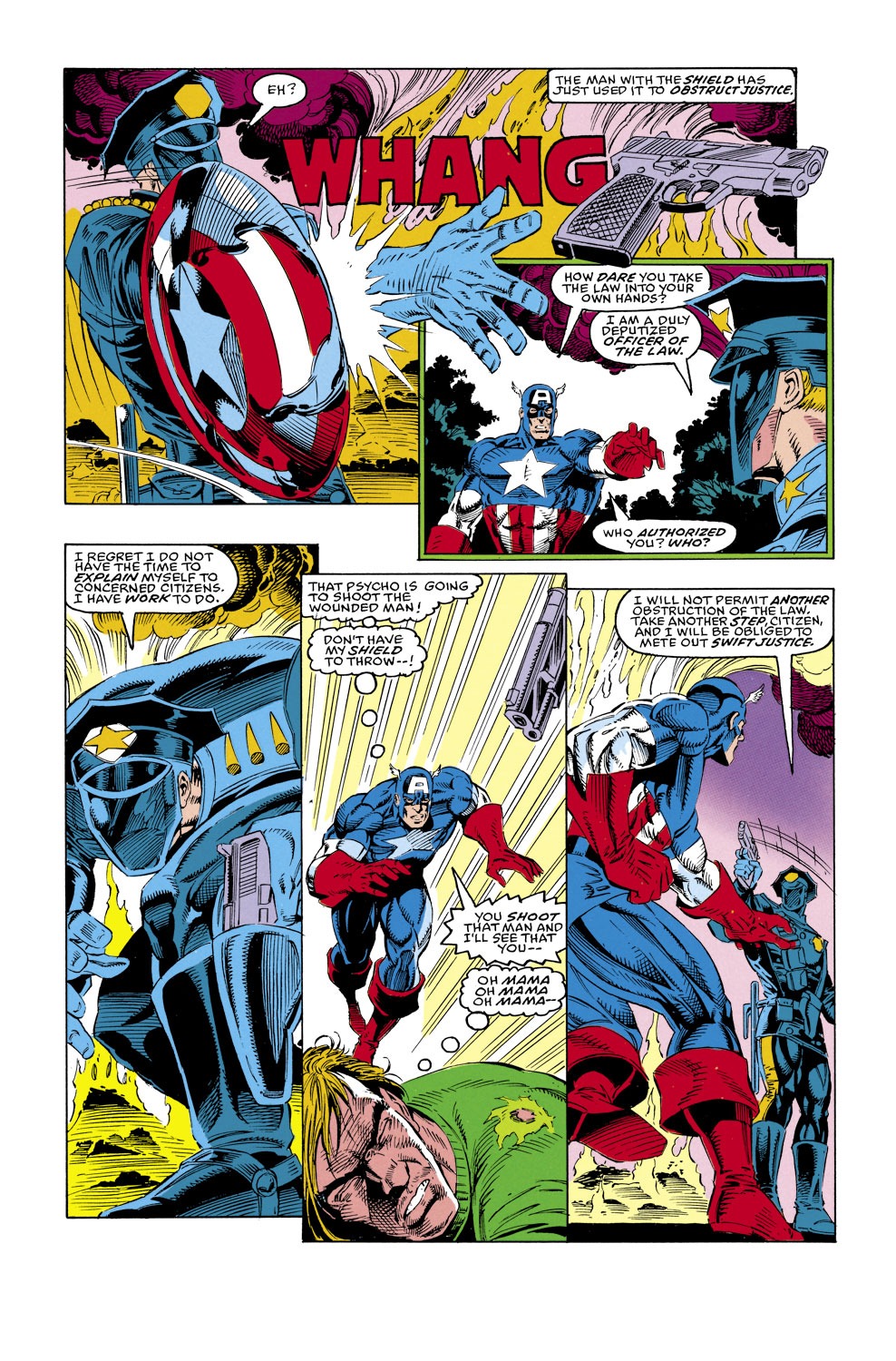 Captain America (1968) Issue #428 #378 - English 17