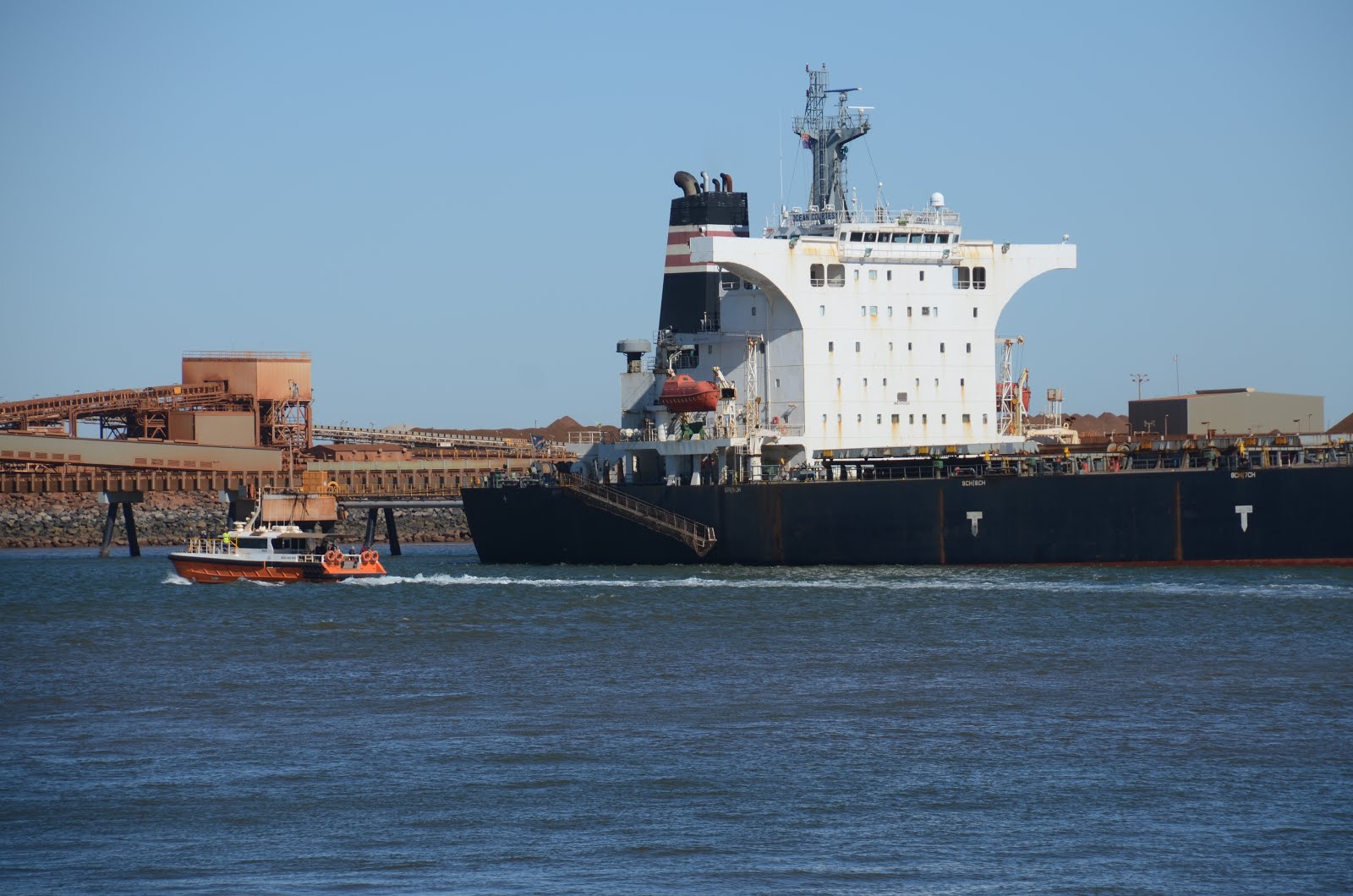 Ore loading Port Hedland