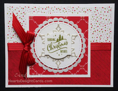 Heart's Delight Cards, Christmas Traditions Punch Box, Christmas Card, Stampin' Up!