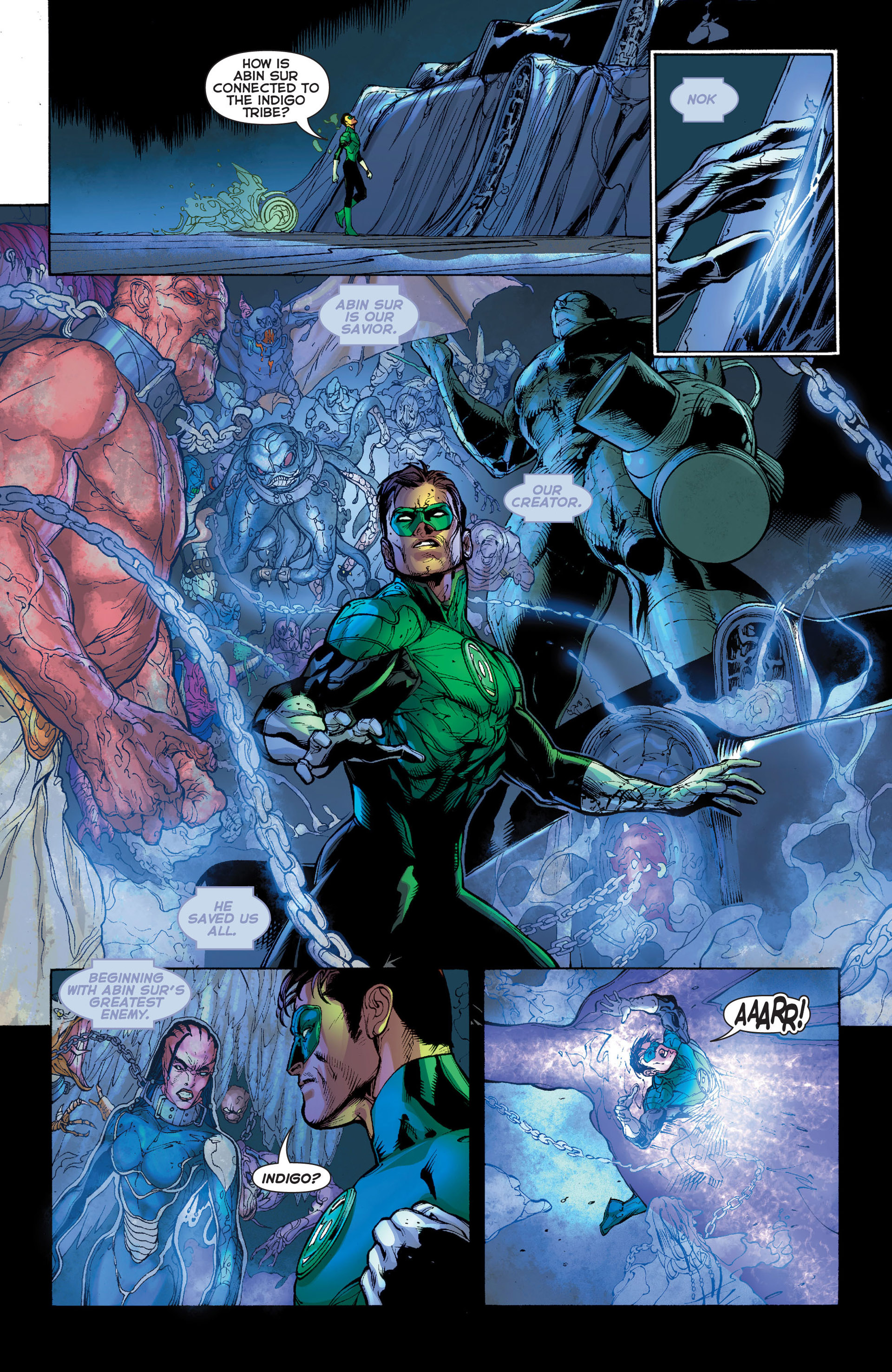 Read online Green Lantern (2011) comic -  Issue #8 - 23