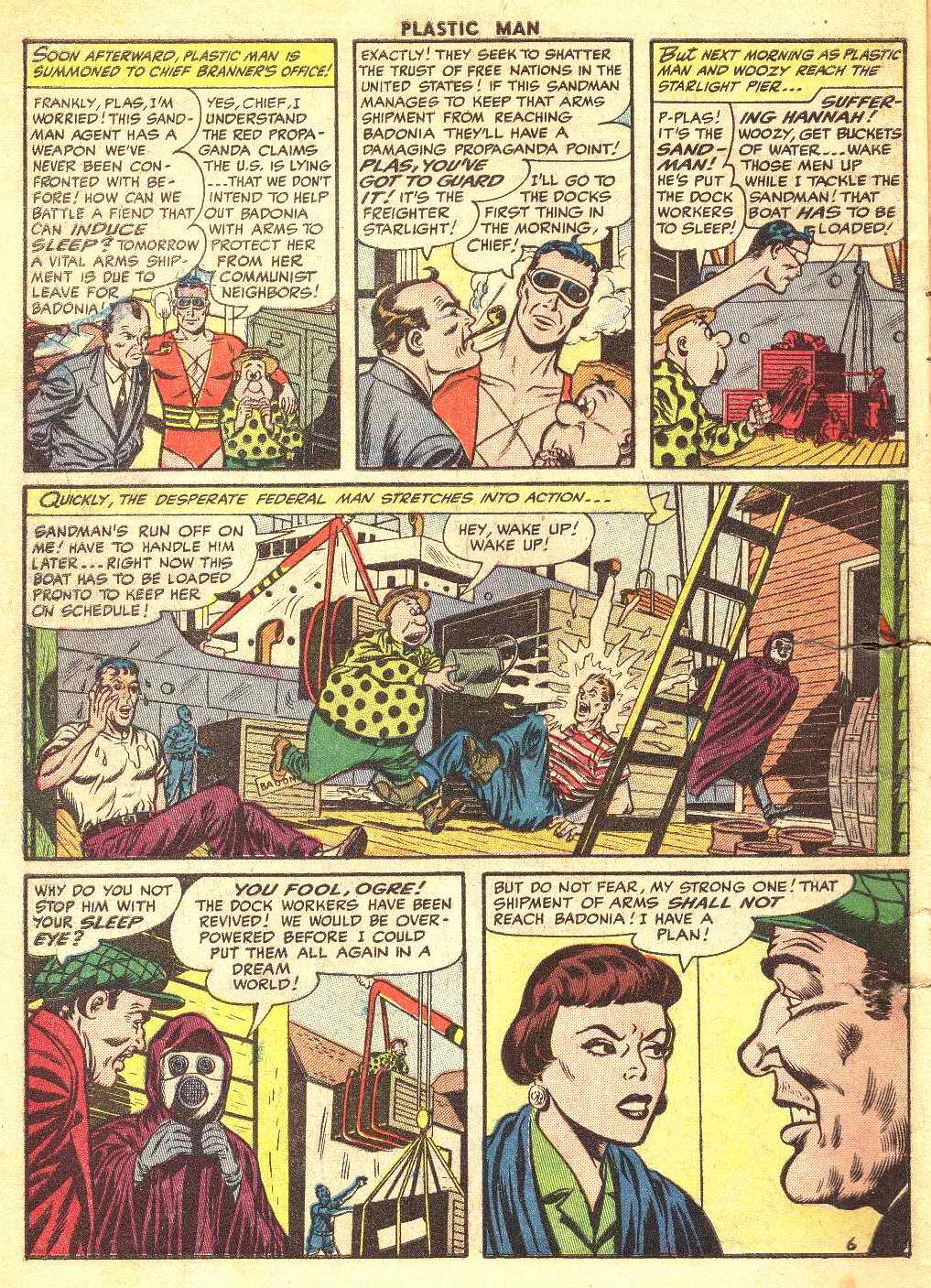 Read online Plastic Man (1943) comic -  Issue #51 - 8