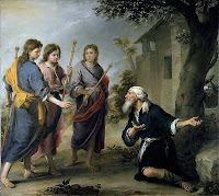 Abraham y los tres ángeles - National Gallery of Canada Otawa 1670.74