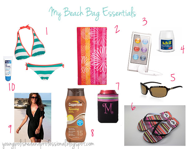 Beach Bound with the Girls - Beach Bag Essentials